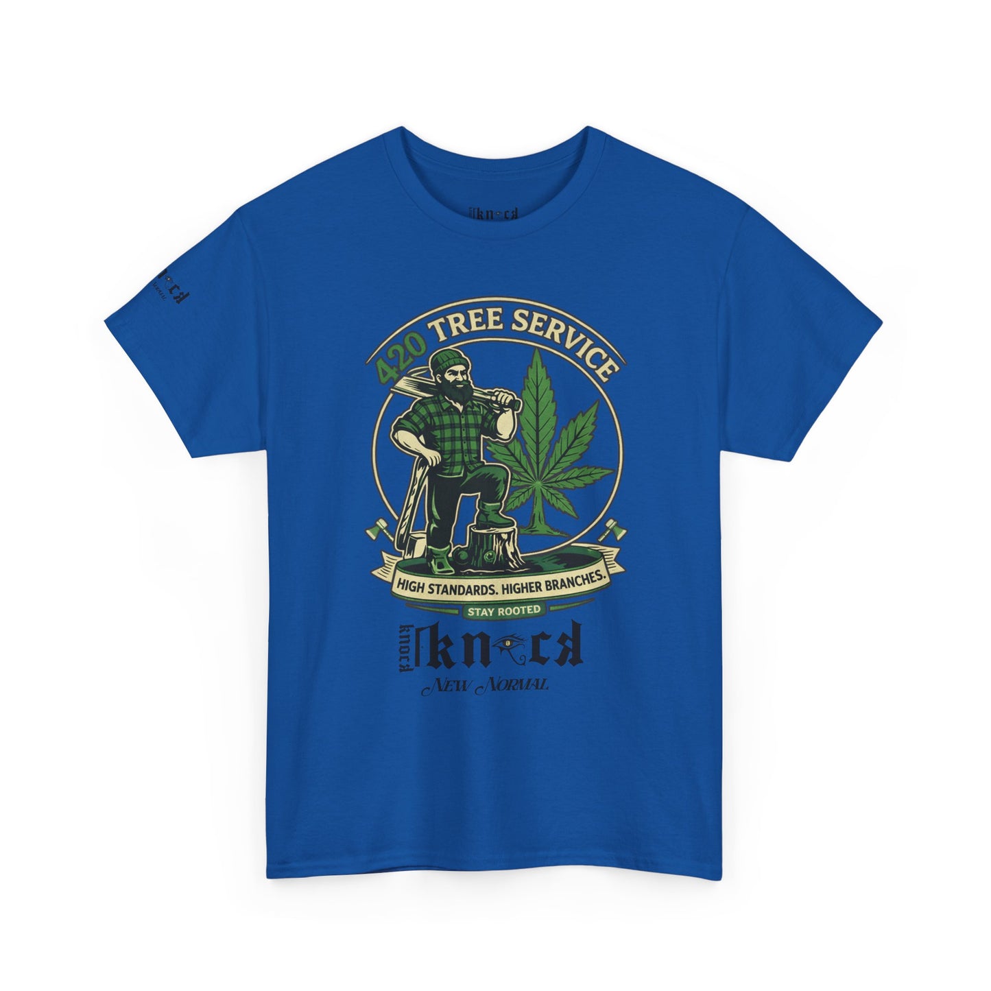 Cannabis Vintage Crew T-Shirt — 'To Thine Own Self' Graphic Tee