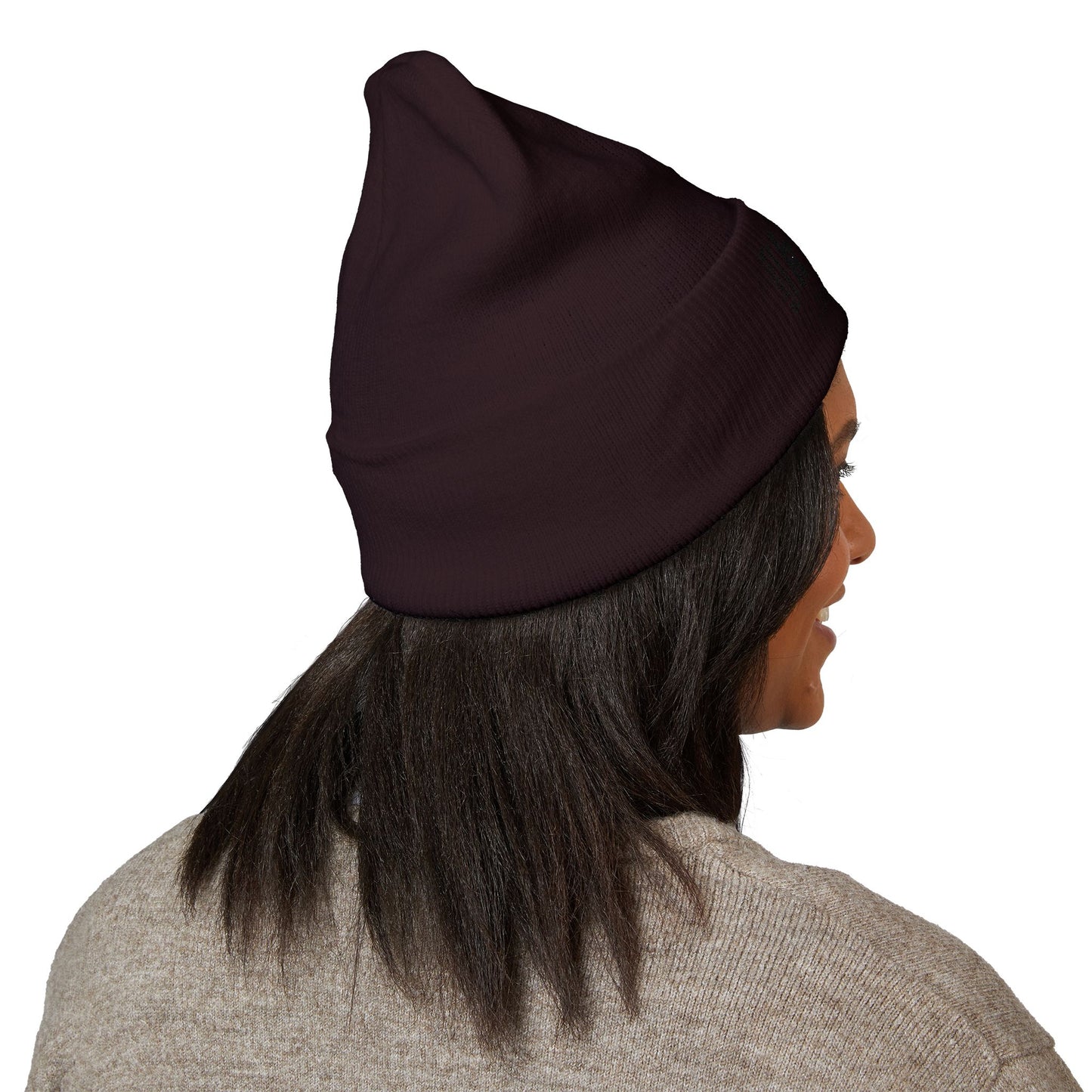 Embroidered 'Kneed New Normal' Cuffed Beanie – Gothic Streetwear Knit Hat