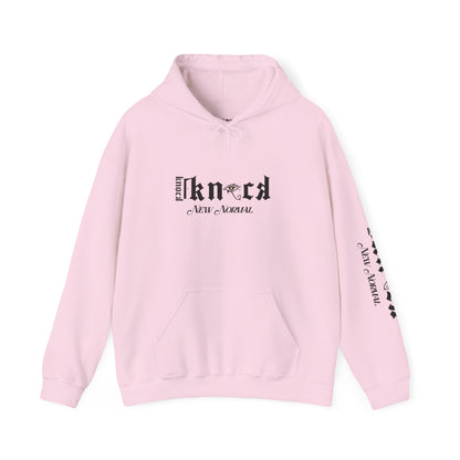 Hoodie — "Let Me Be Blunt" Retro Smoke Graphic Pullover