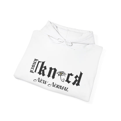 Hoodie - 'Fun Is Free' Color Splash Graphic Hoodie with 'kn?cd' Gothic Logo