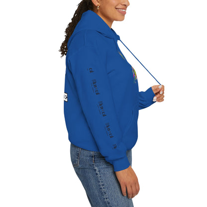 Hoodie — "Fun Is Free" Colorful Sports Graphic Pullover