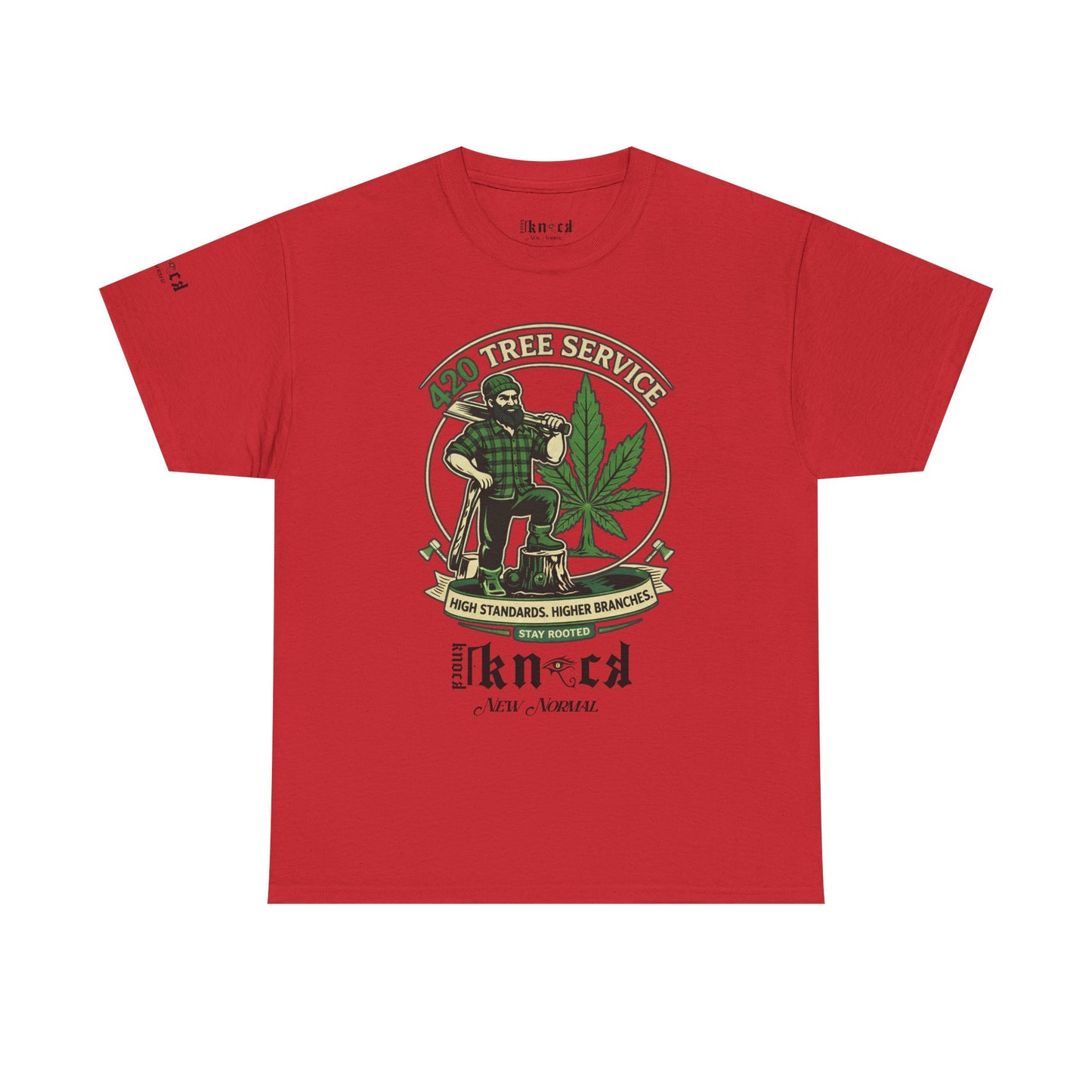 Cannabis Vintage Crew T-Shirt — 'To Thine Own Self' Graphic Tee