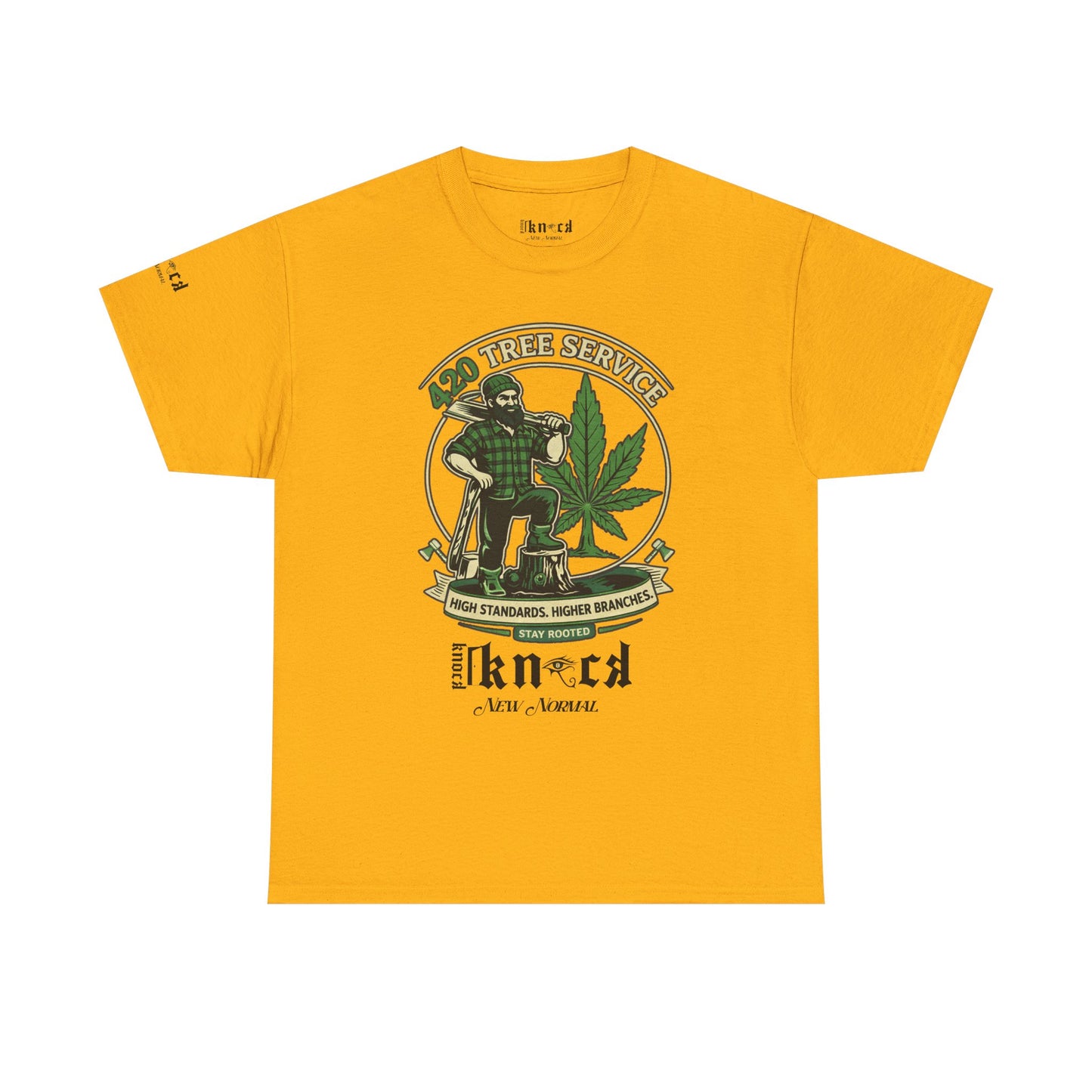 Cannabis Vintage Crew T-Shirt — 'To Thine Own Self' Graphic Tee