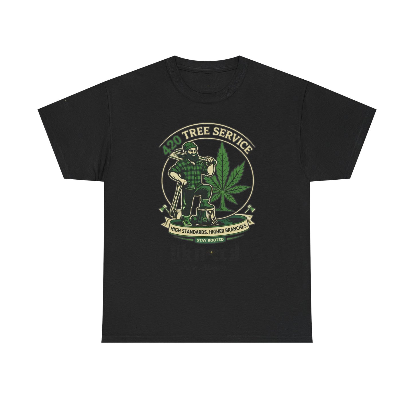 Cannabis Vintage Crew T-Shirt — 'To Thine Own Self' Graphic Tee