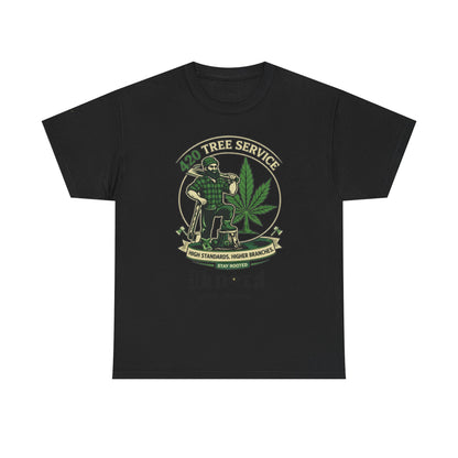 Cannabis Vintage Crew T-Shirt — 'To Thine Own Self' Graphic Tee