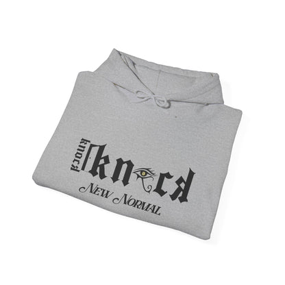 Hoodie - 'Fun Is Free' Color Splash Graphic Hoodie with 'kn?cd' Gothic Logo