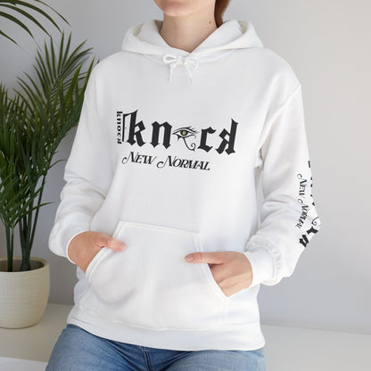 Hoodie - 'Fun Is Free' Color Splash Graphic Hoodie with 'kn?cd' Gothic Logo