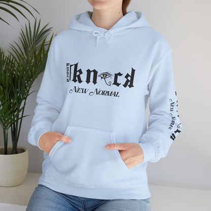 Hoodie - 'Fun Is Free' Color Splash Graphic Hoodie with 'kn?cd' Gothic Logo