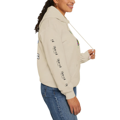 Hoodie — "Fun Is Free" Colorful Sports Graphic Pullover