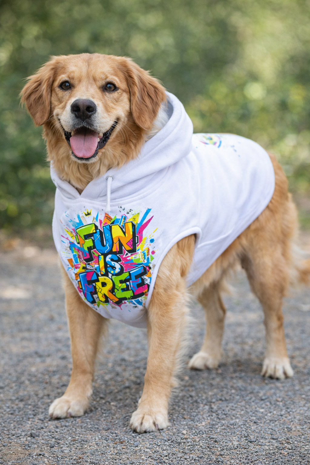Fun Is Free™ Pet Hoodie — “Lil Champ Edition”